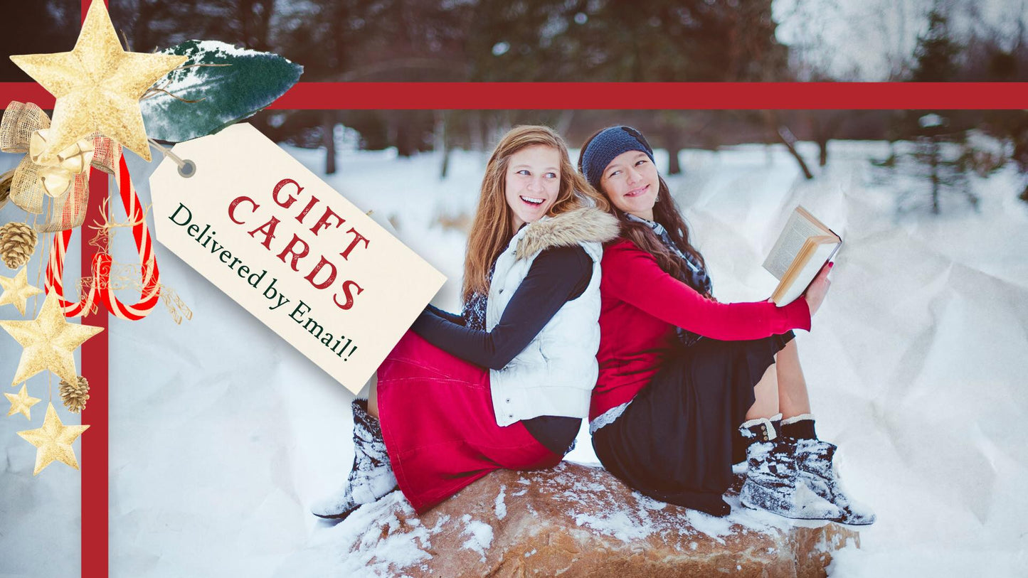 "I can't stop reading these great mysteries!" Gift Card