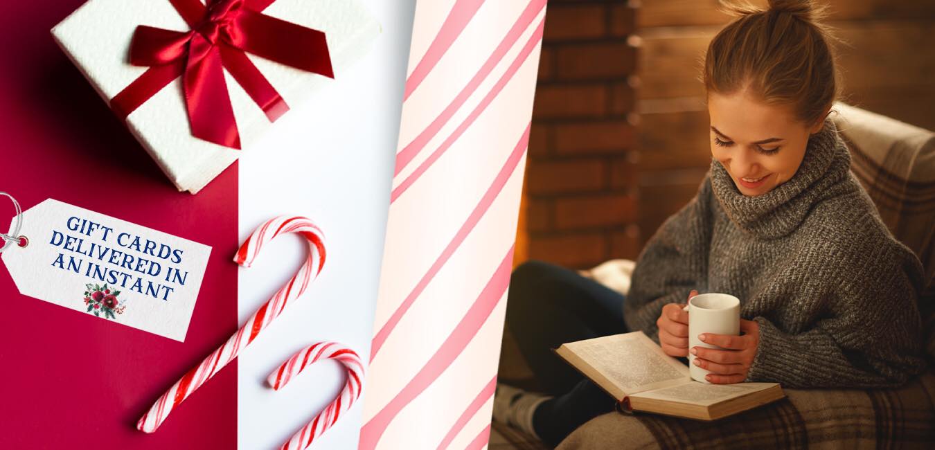 "I can't stop reading these great mysteries!" Gift Card