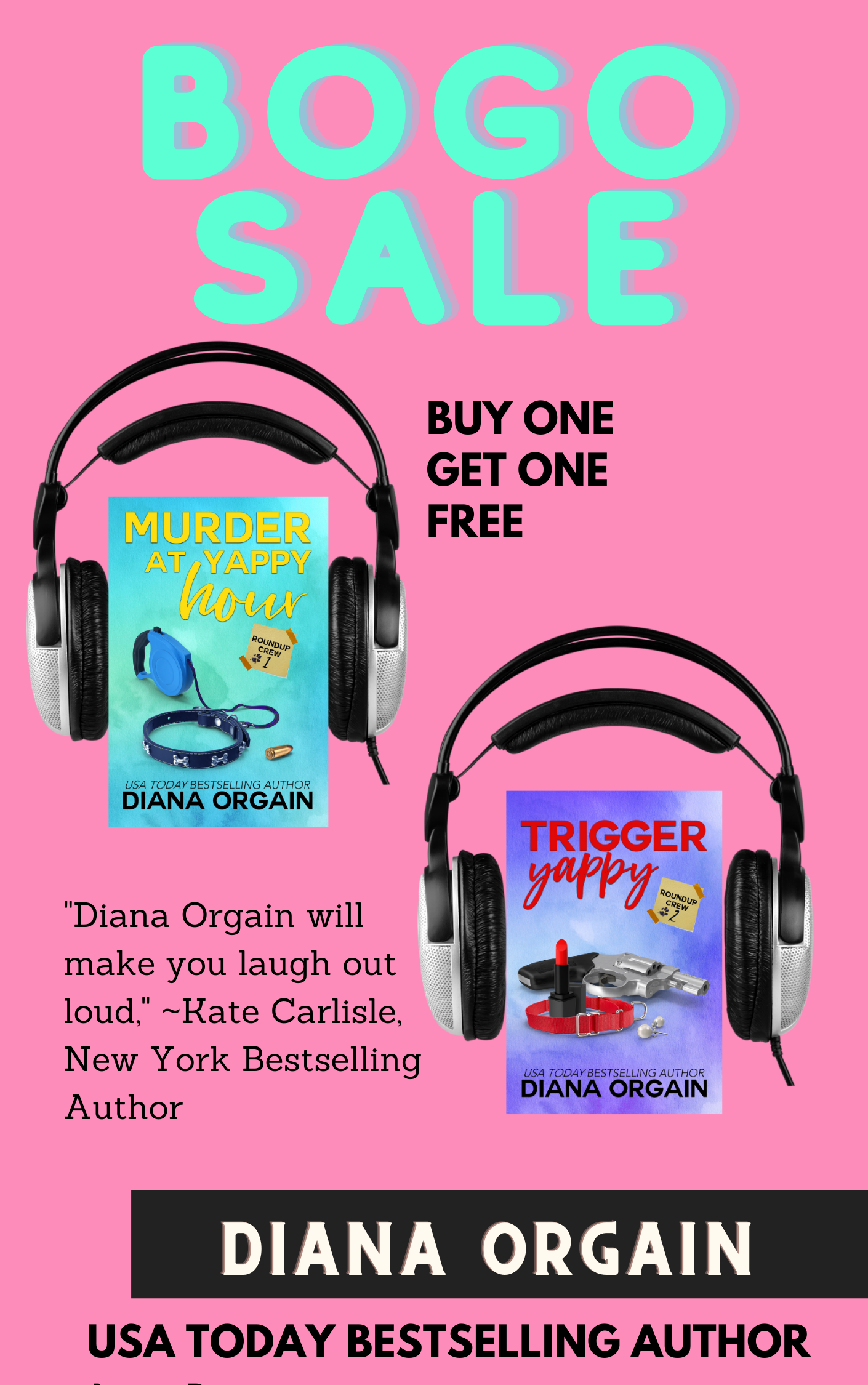 Murder at Yappy Hour and Trigger Yappy (BOGO!)