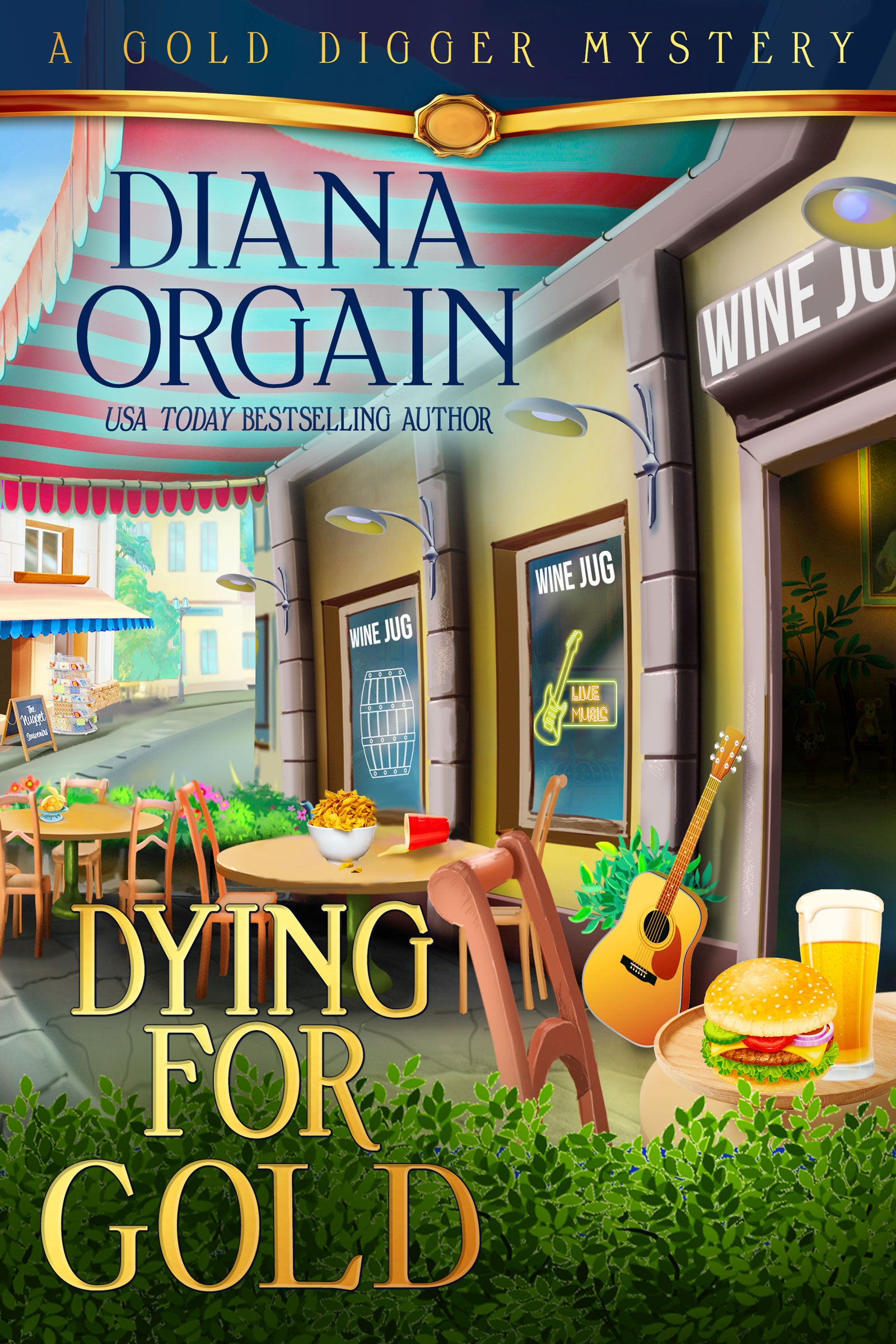 Dying for Gold E-BOOK (Book 1 in the Gold Digger Mystery Series) – Diana  Orgain