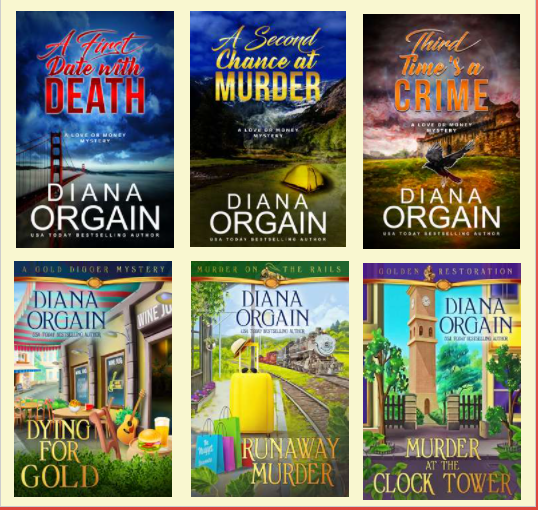 Dying for Gold E-BOOK (Book 1 in the Gold Digger Mystery Series) – Diana  Orgain