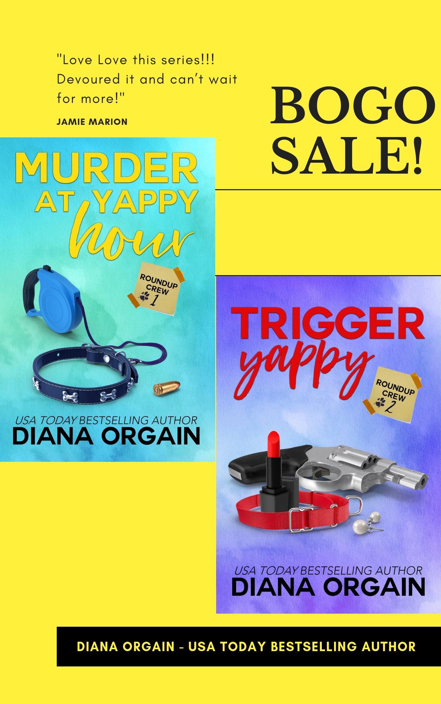 Murder at Yappy Hour and Trigger Yappy EBOOK (BOGO!)