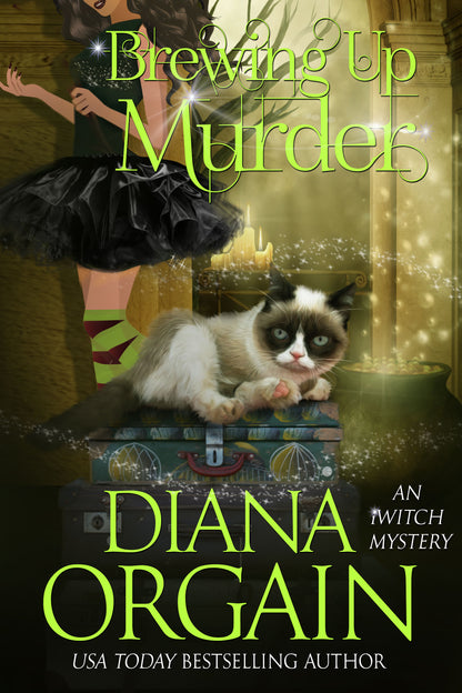Brewing up Murder (Book 3 in the iWitch Mystery Series) - Diana Orgain