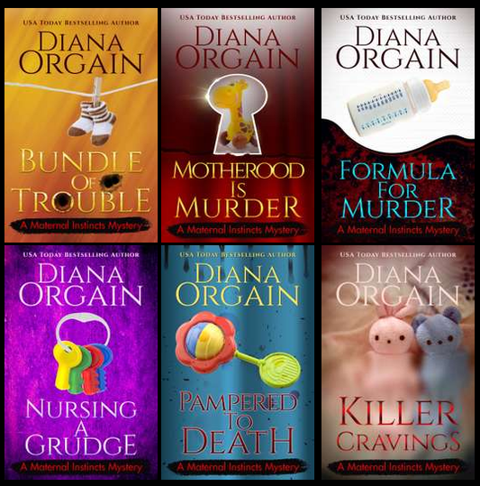 The Complete Maternal Instincts Mystery Series Box Set $19.95 - Diana Orgain